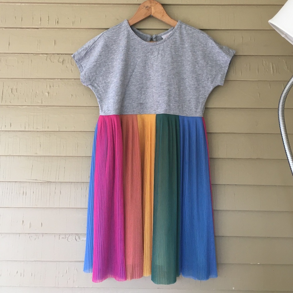🌸(Hanna Andersson) rainbow dress